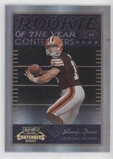 2007 Playoff Contenders Rookie of the Year Black 97/100 Brady Quinn #ROY-5 0d0o