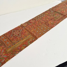 Spice Caravan #C 6.5x58 Vintage Silk Japanese Pongee Kimono Fabric TK24