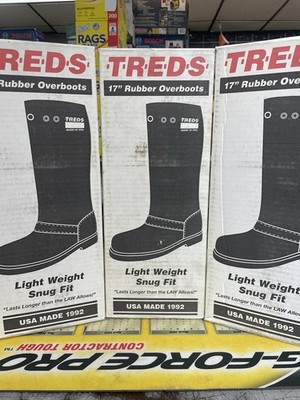 Treds 17851 17'' High Rubber Slush Boot Medium (Size 8-10) Pre Owned