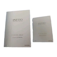 Initio Lot Of 2 New Sample Size Power Self Extrait de Parfum