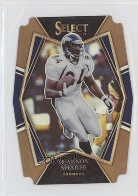 2021 Select Premier Level Copper Prizm Die-Cut /199 Shannon Sharpe #142 HOF t4l