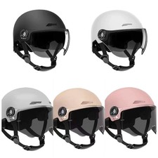 Unisex Rollerhelm Klappvisier Offener Motorra...