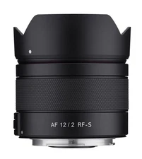 Rokinon AF 12mm F2.0 RF-S Ultra-Wide Angle Prime Lens (Canon RF-S) Refurbished