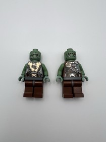 LEGO Fantasy Era Castle Troll Warrior 5 & 3 Lot, Cas375 Cas368 - Tower Raid