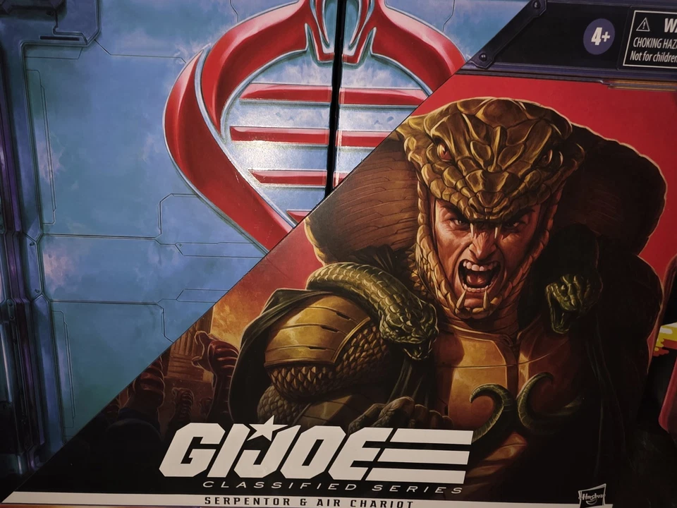 GI Joe Serie Clasificada Serpentor Hasbro Pulso Exclusivo NUEVO CON Dr. Mindbender  Foto 2 de 4