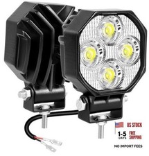 2Pcs 2.8In 16W LED Work Lights Offroad Spot Fog Lamps 2.8 Inch 16W Spot 2-Pack