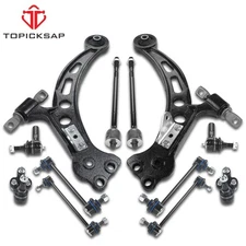 12Pc Front Control Arms Kit Ball Joints Tie Rod For 1997-2001 Toyota Camry ES300