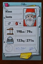 DOCTOR PANIC - KLAUS SANTA Board Game Expansion Promo Preorder ADVENT CALENDAR