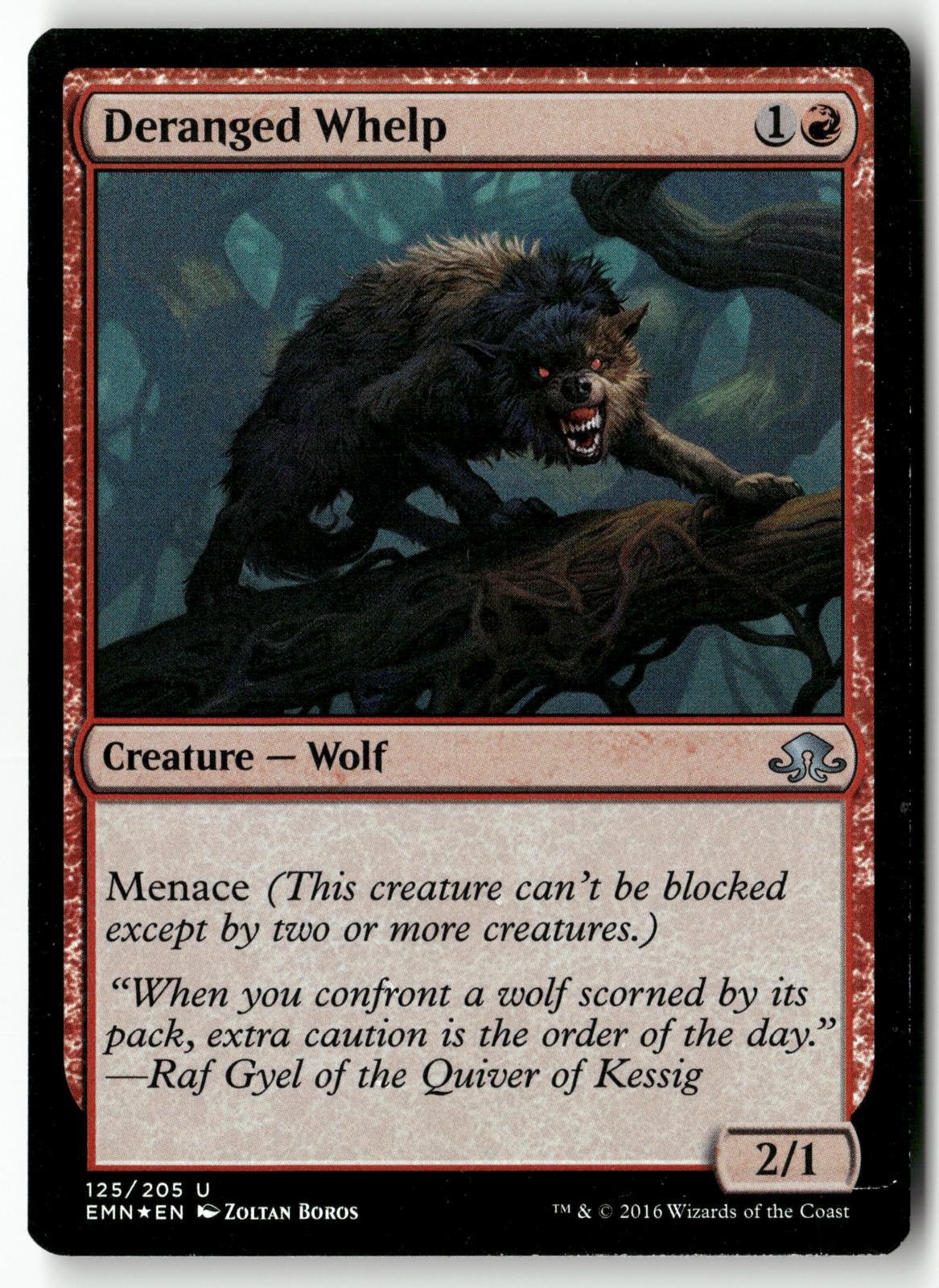 Deranged Whelp Foil 125 Magic: The Gathering Eldritch Moon 2016