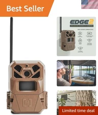 Wireless Edge 2 Security Camera - 100 Ft Range, Auto Connect 4G LTE, Waterproof