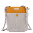 Chloe Ladies Sunflower Yellow Small Key Bucket Bag CHC22SS482G11216