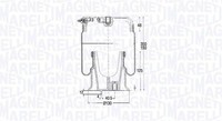Magneti Marelli 030607020185 Federbalg, Luftfederung Passend FüR Iveco