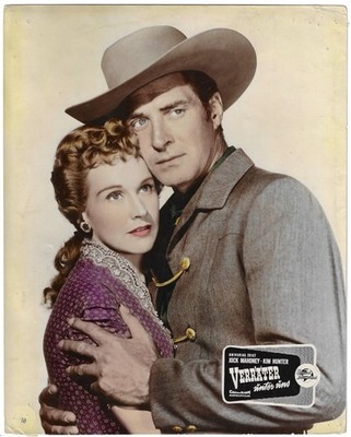 Kim Hunter Jock Mahoney Pärchen Portrait Western Verräter unter uns AHF #18