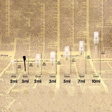 30 Pcs 10 ML Refillable PP Perfume Bottles Transparent Spray Bottles