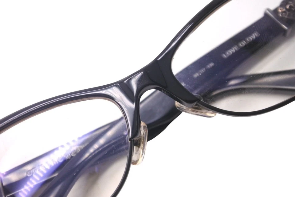 Chrome Hearts LOVE GLOVE BS Flare Black Plastic Silver 925 54□17-136 Glasses - Image 4 of 4