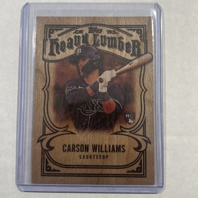 2026 Topps Series 2 Carson Williams RC Heavy Lumber #HL-43 SSP Case Hit Rays