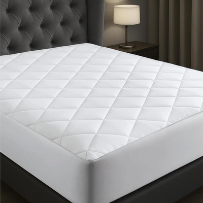 Niagara Cotton Mattress Pad Queen 60X80 - Non Noisy Cooling Breathable Ultra Pl