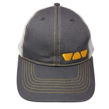 Schluter Systems Strapback Mesh Back Trucker Hat Gray One Size Outdoor