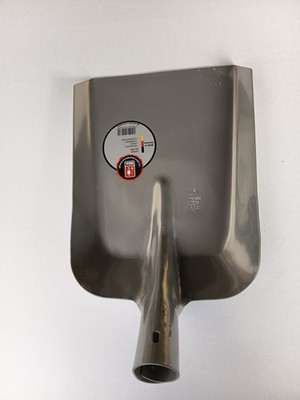 Randschaufel Grosse 3 Qualitätsstahl Pulverbeschichtet Silber Germany