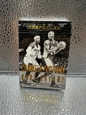 2015-16 Panini Preferred Kobe Bryant Carmelo Anthony GU Patch signed /99 (1/1)