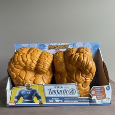 Hasbro Marvel The Thing Clobberin FX Fists Soft Foam Role Play Toy NEW
