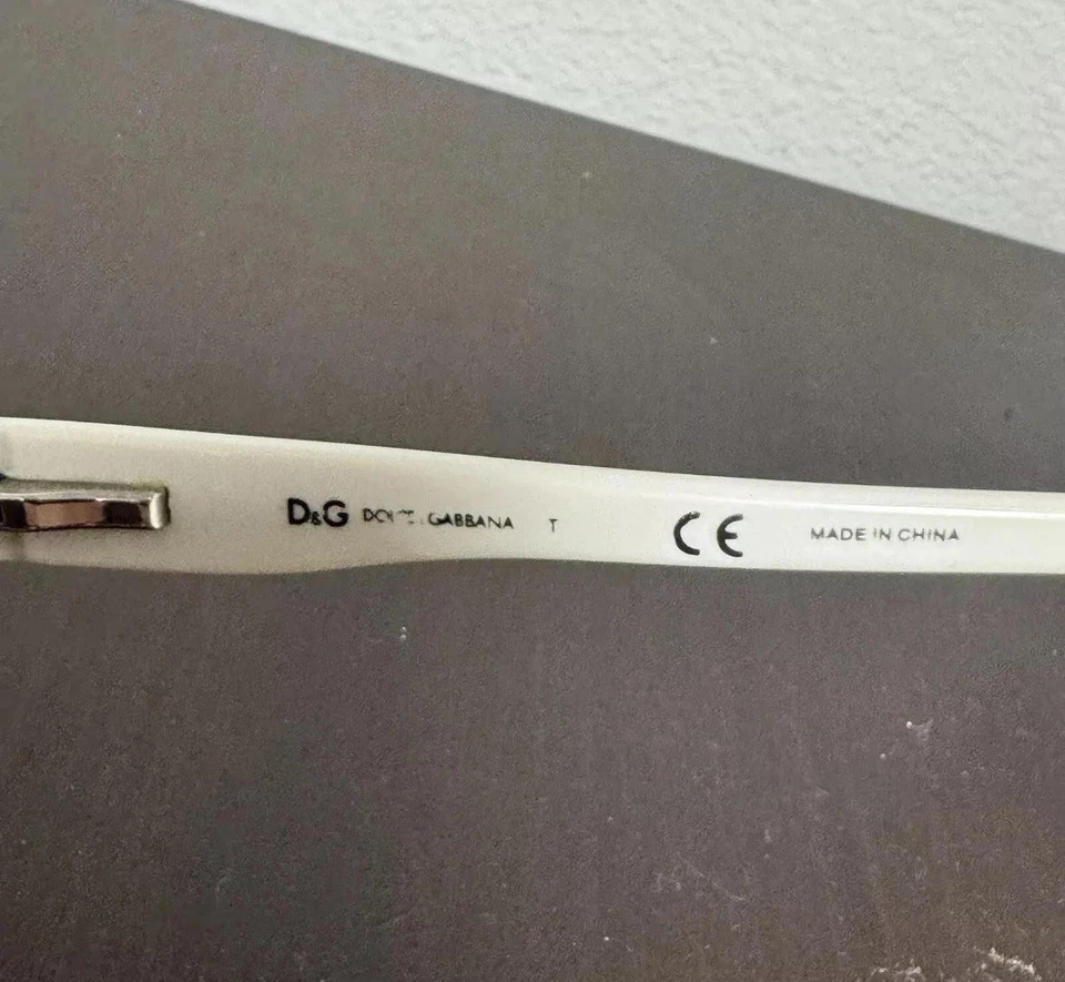 D&G Dolce Gabbana Glasses Womens Small Tortoise Shell Cat Eye Frames 1192 1707 - Image 3 of 4