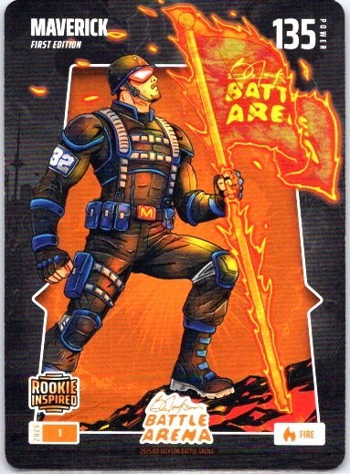 2026 Bo Jackson Battle Arena MAVERICK #1 COOPER FLAGG RC 1st Edition Fire Rookie