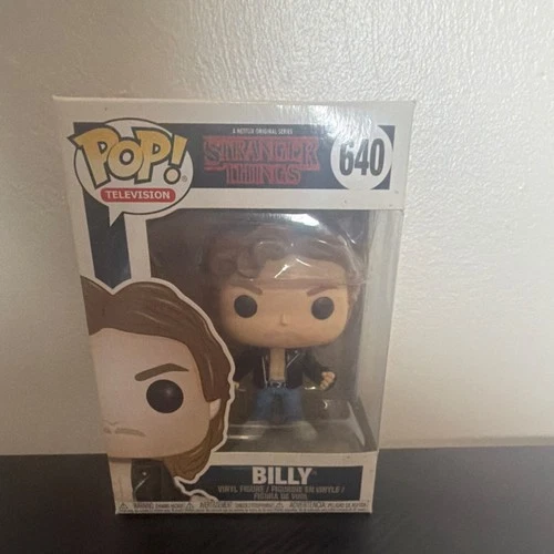 Funko Stranger Things Billy Pop! Television Vinyl Figure #640 Multicolor