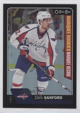 2016 Upper Deck O-Pee-Chee Update Black Rainbow Foil /100 Zach Sanford #673 k1r