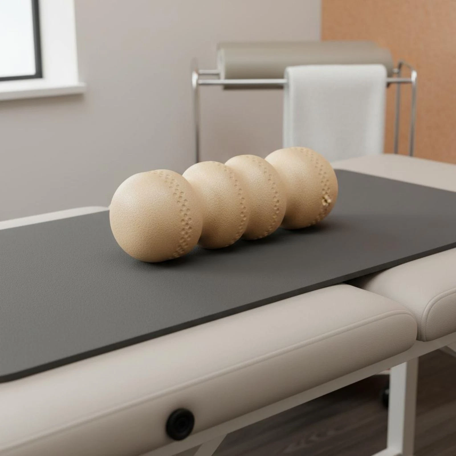 Rippled Foam Cylinder High Hardness Stretching Cylinder Stick Myofascial