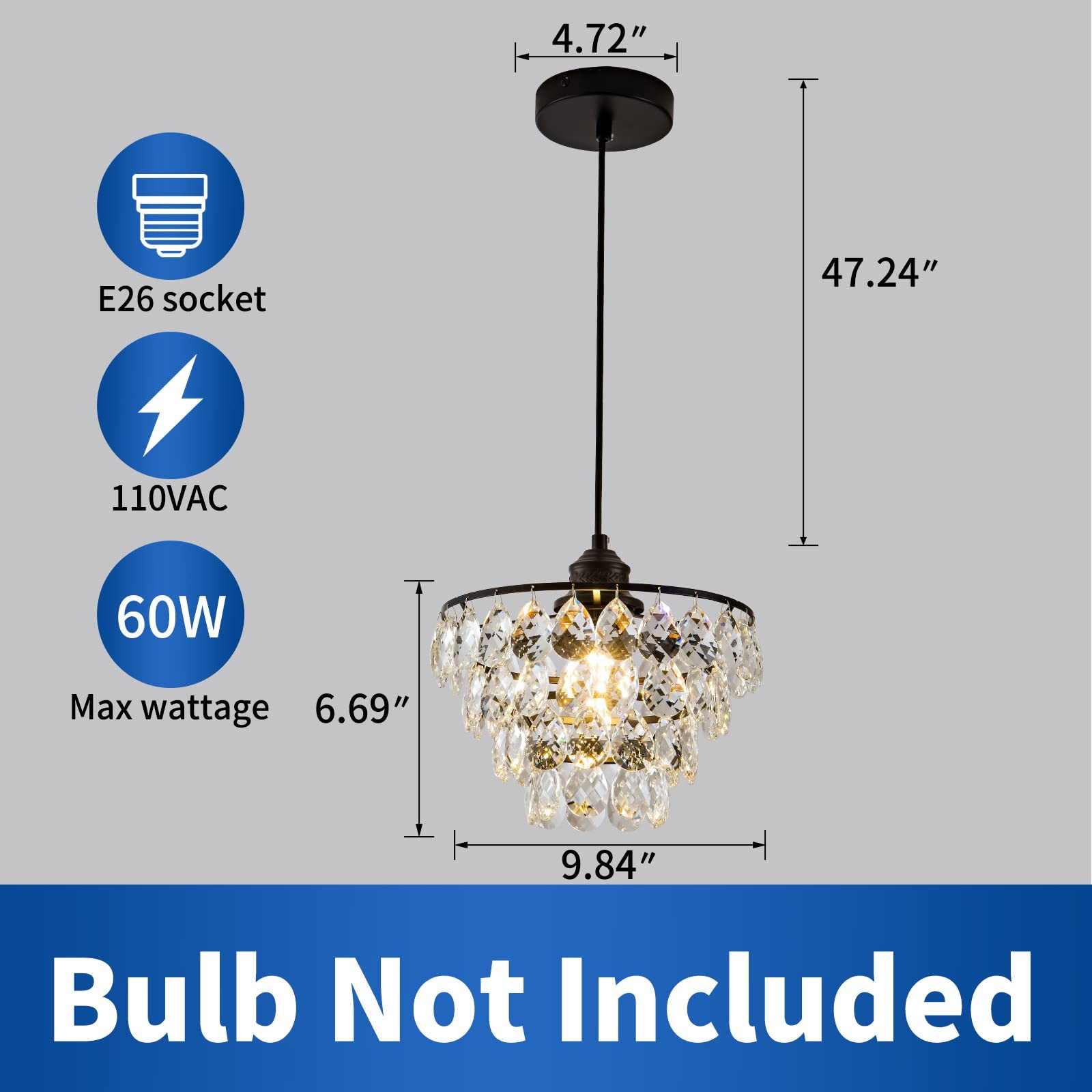 Modern Crystal Chandelier Light Fixtures Mini Crystal Chandelier Ceiling Ligh...