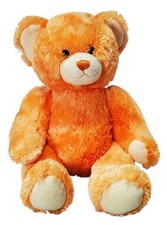 Orange Spicy Halloween Pumpkin Bear Build a Bear Rare Stuffed Animal HTF 16"