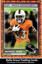 2025 Score-A-Treat #80 Bhayshul Tuten Jacksonville Jaguars Rookie NFL Football