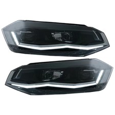 LED TFL Scheinwerfer für VW Polo AW MK6 18–20 dynamischer sequentieller Blinker