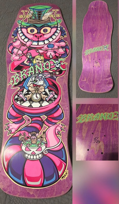 Brand-X MASTER MANIPULATOR Skateboard Deck Limited Edition #5/29