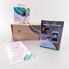 Smart Camera Mini 9 Atlantic Energy 1080p WI FI ENABLE + BR30 Bluetooth Speaker