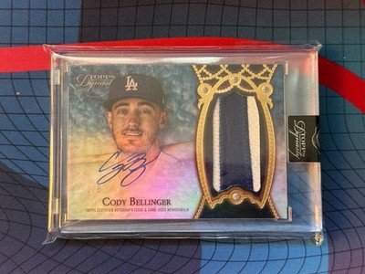 2022 Topps Dynasty Cody Bellinger Auto Patch 3/5 #DAP-CB3 Los Angeles Dodgers