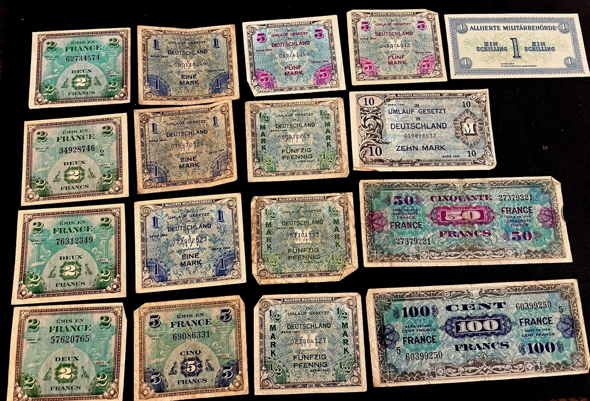 军事货币法国纸币| eBay