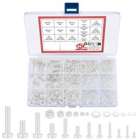 Schrauben Sortiment Set 447 StüCk M2-M6 Flachkopfschrauben Muttern