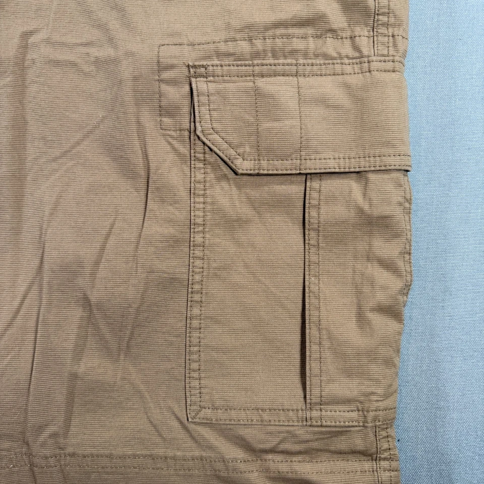 Nuevo con etiquetas Pantalones Cortos de Carga Elásticos Chaps Para Hombres 52 Beige Caqui Grande y Alto Ropa de Trabajo Utilidad Foto 2 de 4