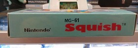 Squish GAME & WATCH Multi Screen 1986 W/Original Box Amazing Cond. No Booklet.
