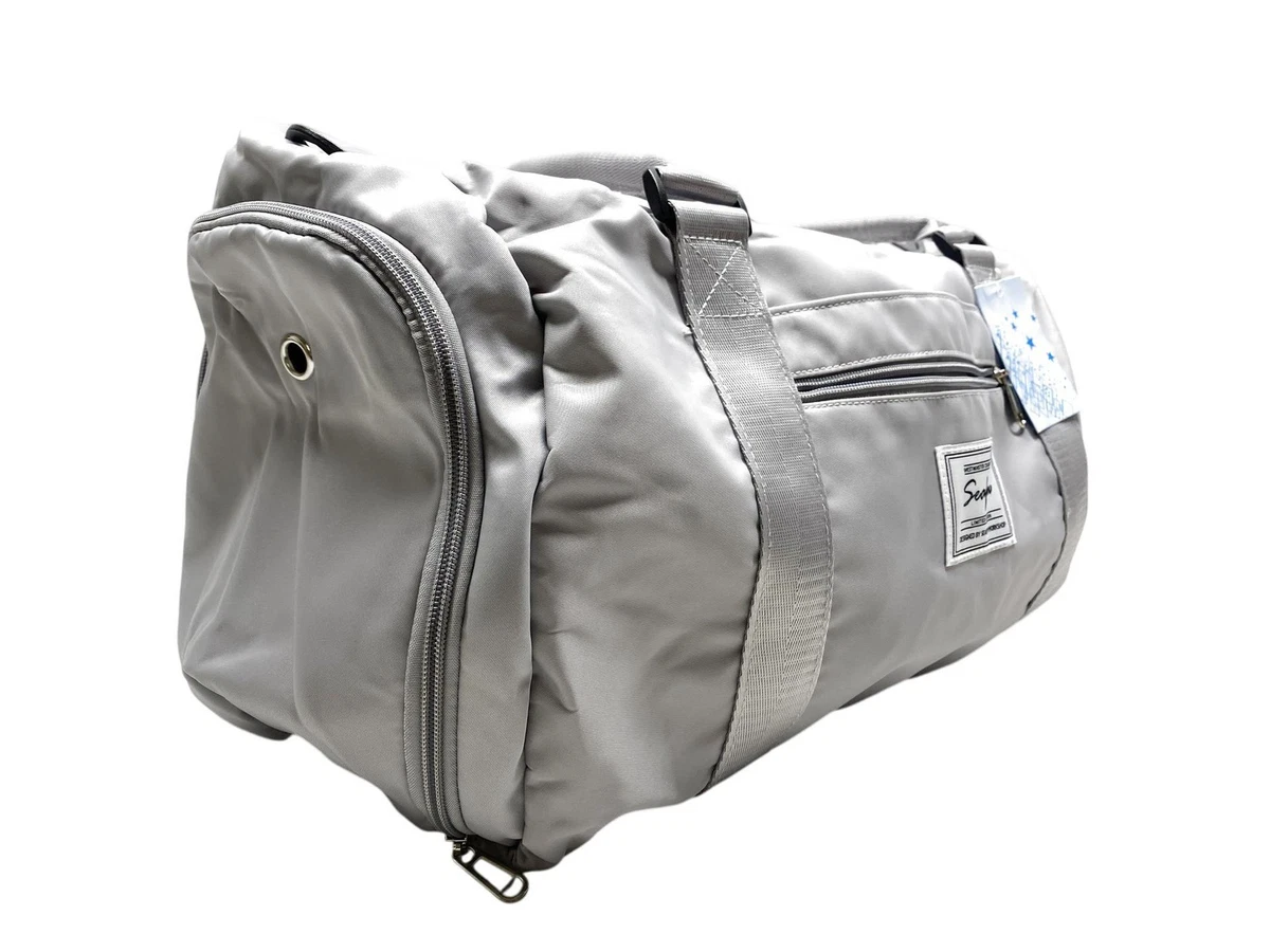 Sac De Sport Guerlain + Housse De Costume - Gris Et Blanc - Nylon - Homme