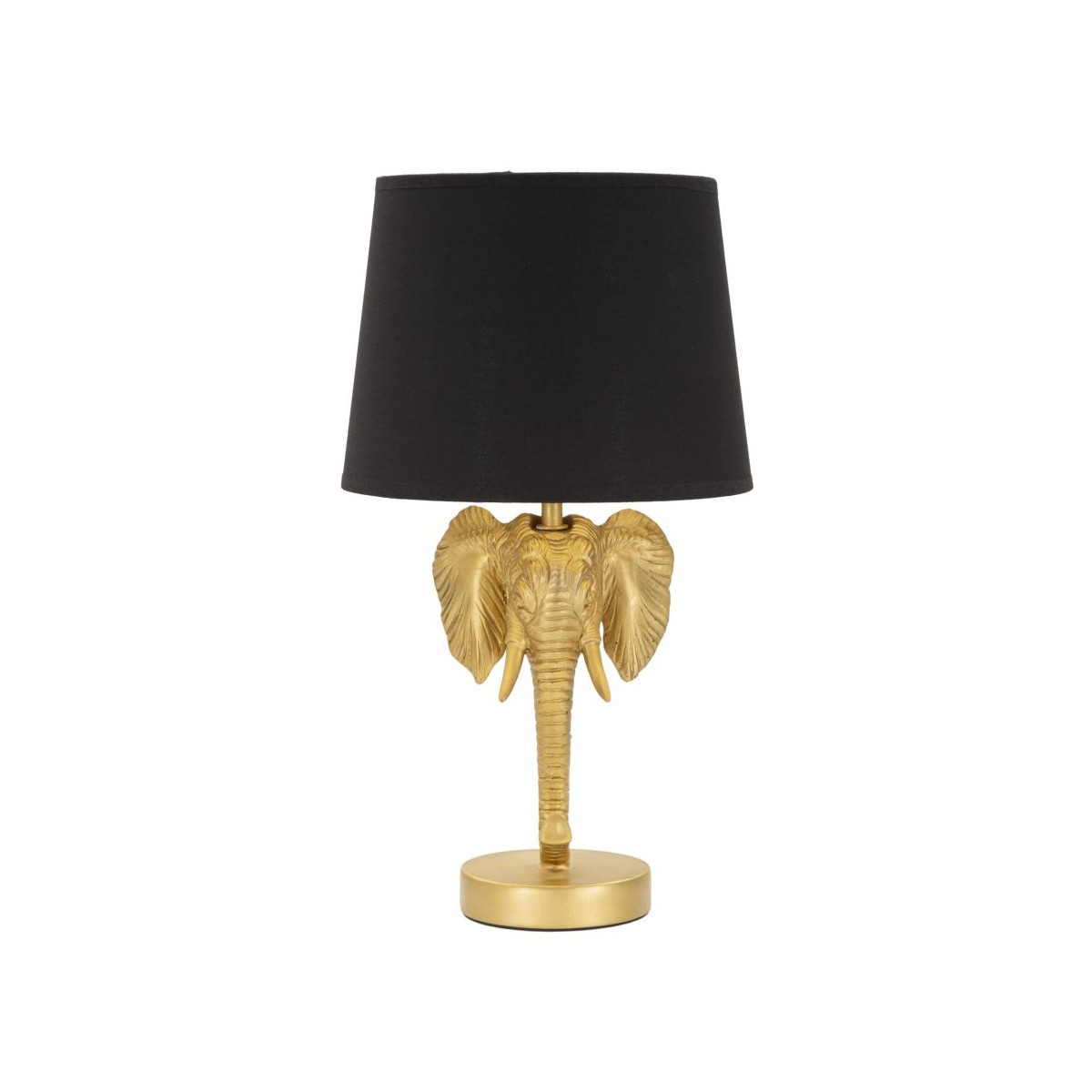 Lampe éléphant en résine sculptée haut de gamme style luxury 43cm