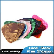 50X Acoustic Bulk Guitar Picks Plectrum Celluloid Electric Smooth