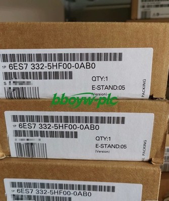 1PCS New Siemens 6ES7 332-5HF00-0AB0 PLC Module 6ES7332-5HF00-0AB0 Fast ship