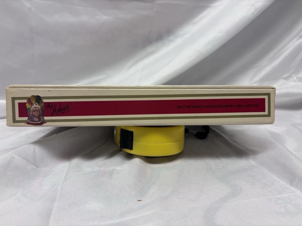 4-手工卷Hankies Ashear Bros优雅复古男式口袋方形开箱 — 第 4/4 张图片