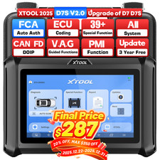 2025 XTOOL D7S V2.0 Full System Diagnostic Sc...