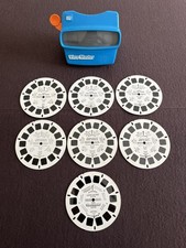 ViewMaster 3D Viewer  7 Reels: Disney's Lady  the Tramp, Sesame Street Animals