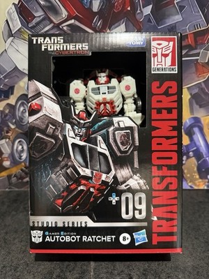 Transformers Studio Series Deluxe 09 Gamer Edition Ratchet New Plus Bonus  
