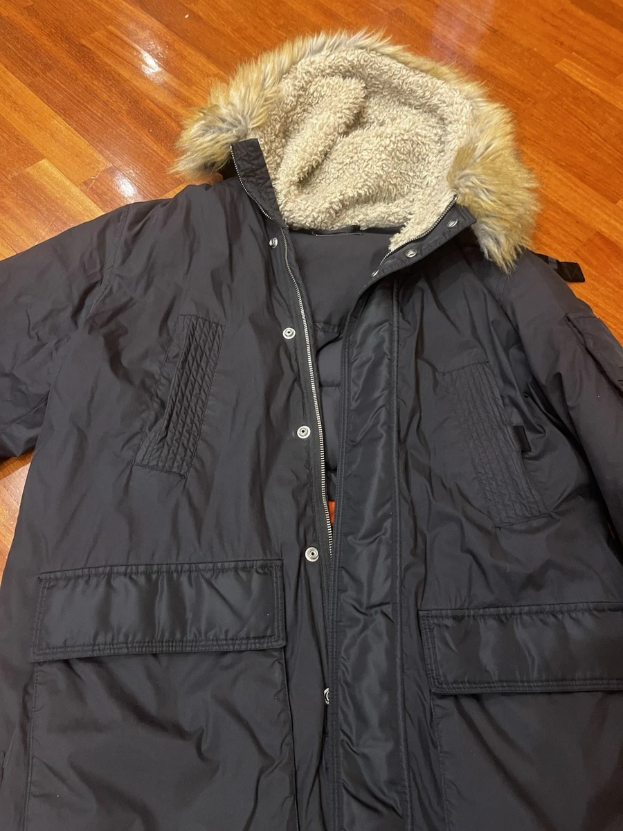 MODRYER Giacca in Pile da Uomo per Scania Giacca da Sci E Neve Impermeabile Termica Antivento Spessa Calda Invernale Imbottita Parka Impermeabile da Esterno,Blue-4XL